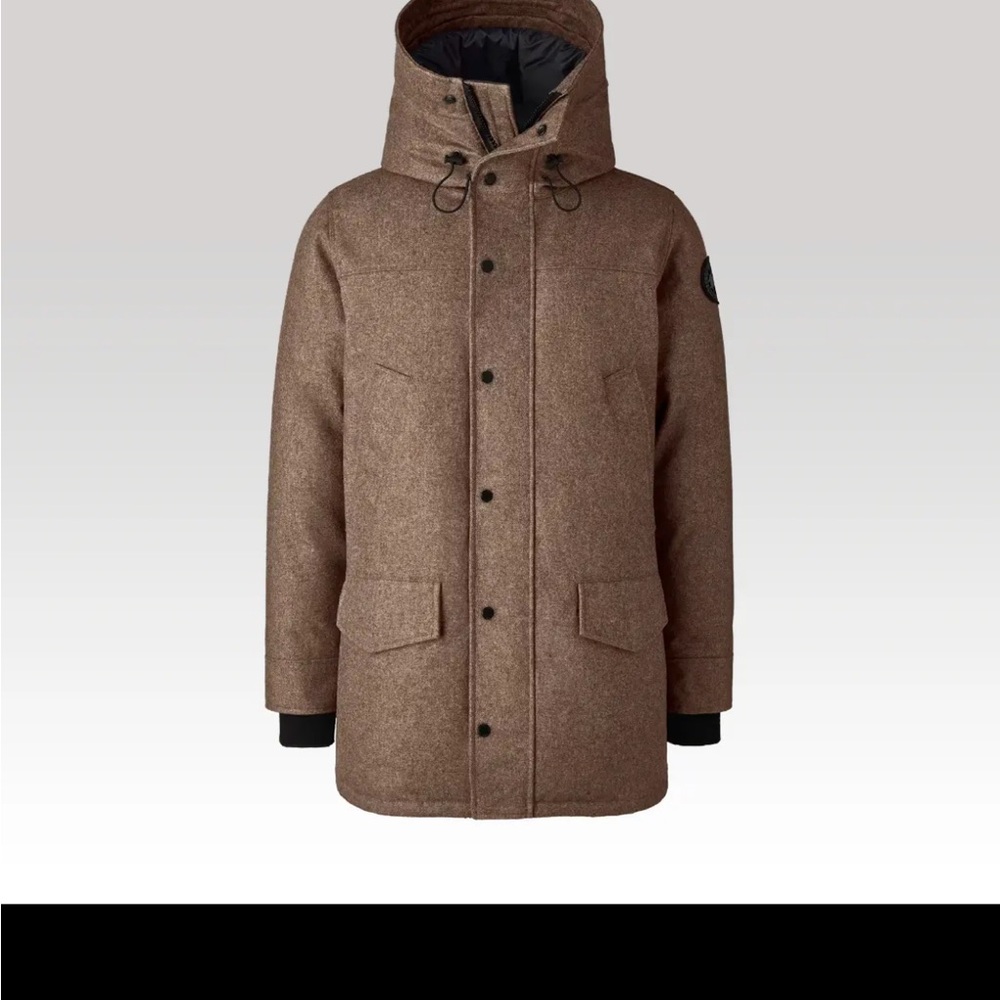Canada Goose Men's Brown Langford Wool Parka coat XL